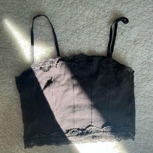 Garage corset tank top